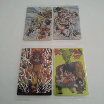 드래곤볼 이타쟈가 Vol.4&5 레어 카드 4장 세트