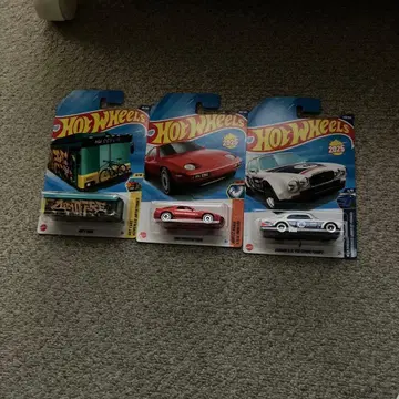 핫휠 2025년 모델 3대 세트