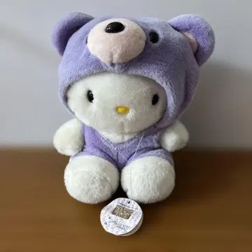 헬로키티 홋카이도 한정 곰돌이 봉제 인형