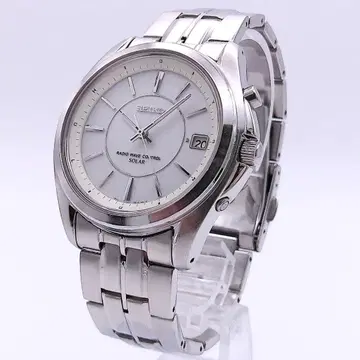 SEIKO 세이코 7B22-0BC0 솔라 전파 손목시계 실버