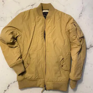 LOUXS UNION WORKS MA-1 자켓 L 사이즈 베이지