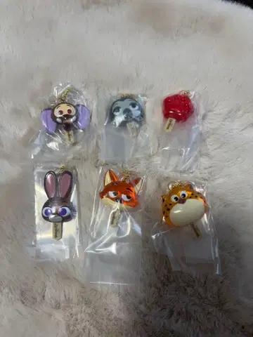 [ 6종류 ] 주토피아 아이스캔디 참 컴플리트