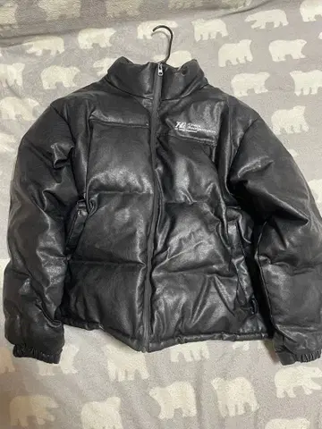 HAC 다운 자켓 가죽