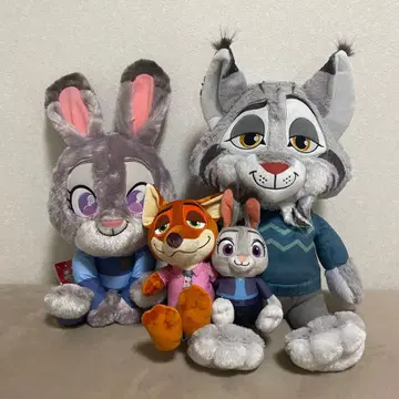 주토피아 봉제 인형 3세트