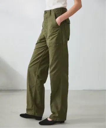 Oblada 60S 베이커 팬츠 카키 오블라다 25SS M CINCH