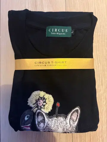 [ 미사용품 ] 히구치 유코 서커스전 한정판 T셔츠 JOKER L 사이즈