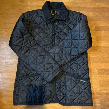 LAVENHAM 블랙 퀼팅 자켓 38