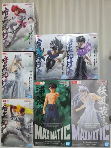 [ 미개봉 새상품 ] 유유백서 피규어 7종 세트 묶음 판매