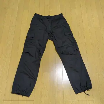 로스코 블랙 카고 팬츠