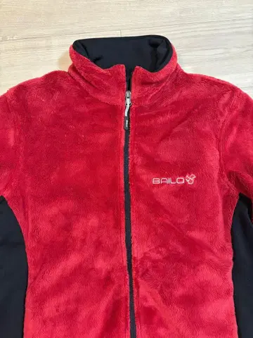 BAILO 플리스 자켓 빨간색