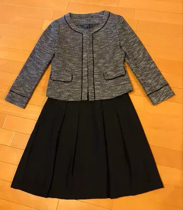 Green Label Relaxing 네이비 트위드 세트