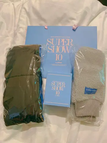 SUPER SHOW 10 업그레이드 한정판 굿즈 세트