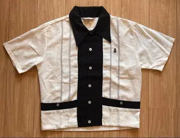 Da Vinci 반팔 오픈 셔츠 빈티지 USA제 로카빌리