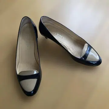 CORSA ROMA 9 펌프스 블랙 베이지 23.5