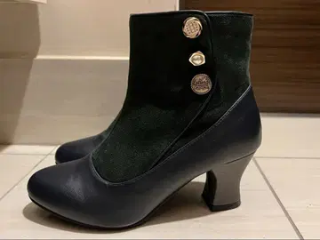 오샤레 워커 n'OrLABEL 숏부츠 M 레트로 그린