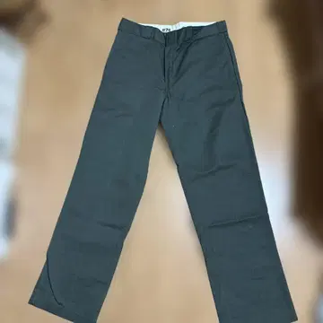 Dickies 다크 그레이 와이드 팬츠