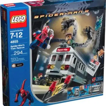 레고 스파이더맨 잭의 기차 탈출 4855