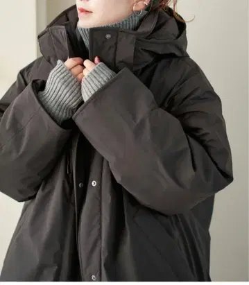 spick and span 2WAY 발수 다운 하프 코트