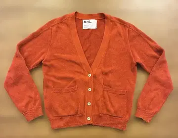 MHL 코튼 V넥 가디건 사이즈 II