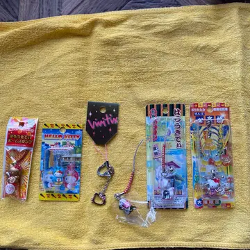 헬로키티 스트랩 6개 세트