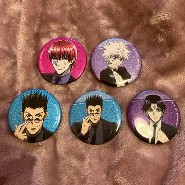 헌터헌터 캔뱃지 5개 세트