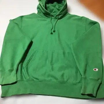 Champion Reverse Weave 후드티 XL 그린 그린 00s