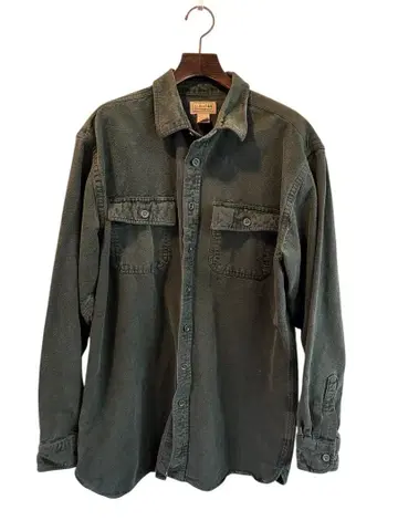 L.L.Bean 샤모아크로스 셔츠 00s L-TALL 엘엘빈