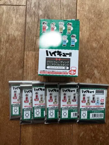 하이큐 플라자 지로리 미니 아크릴 스탠드 6개