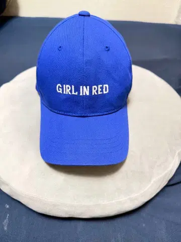GIRL IN RED 캡 모자 블루 파랑