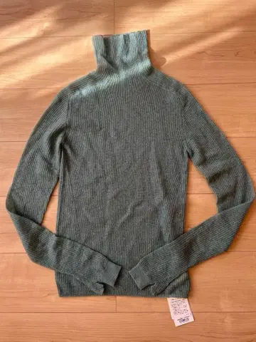 시어 모헤어 터틀 니트 풀오버