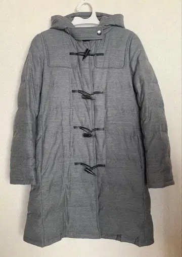 23구 더플 다운 코트 그레이