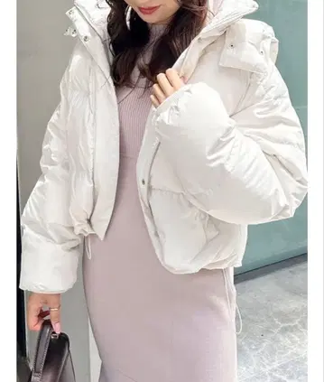 2WAY 후드 부착 워셔블 아라이 숏 다운 코트 MERCURYDUO