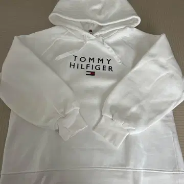 TOMMY HILFIGER 화이트 후드티 M