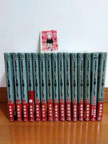 스파이 패밀리 1권~6권 9권~15권 소설 공식 팬북 세트