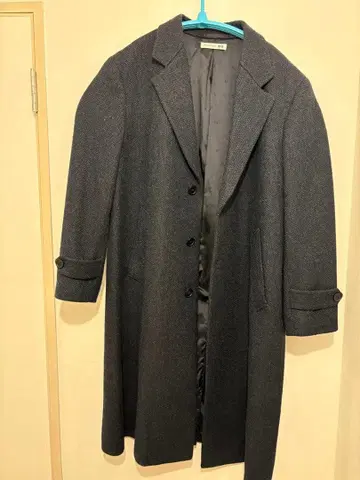 UNIQLO JW ANDERSON 체스터 코트 네이비