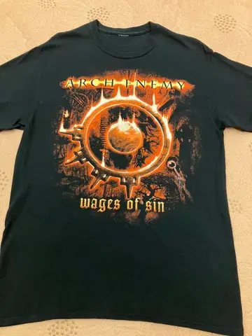 ARCH ENEMY 티셔츠 wages of sin 2019