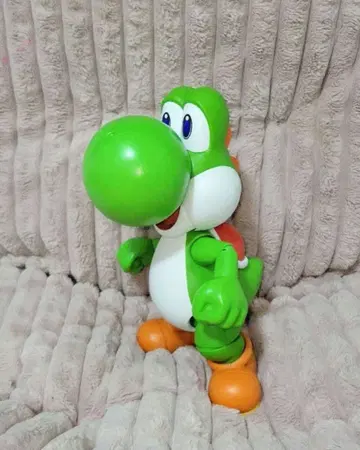 요시 슈퍼 마리오 LET'S GO YOSHI 빅 피규어