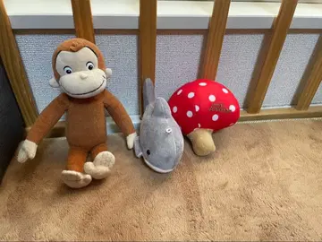 Curious George 봉제 인형 세트