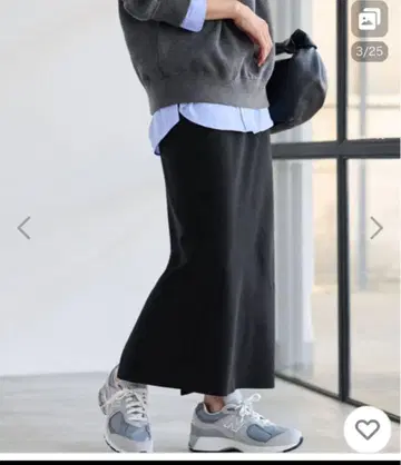 프레임워크 총침 타이트 스커트 38