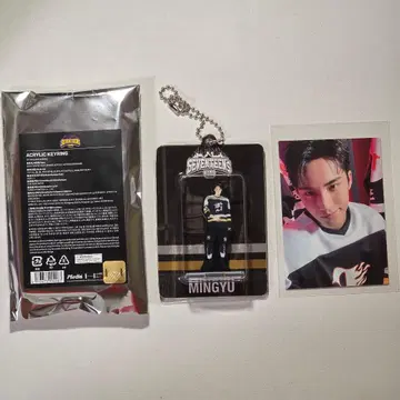 SEVENTEEN HOME 민규 아크릴 키링 트레이딩 카드