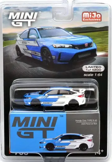 MINI GT 혼다 시빅 타입R #3 2023 페이스카