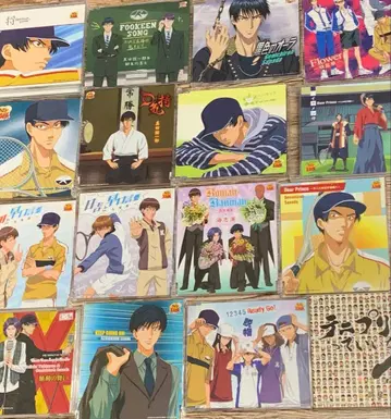 테니스의 왕자님 CD 16장 세트 사나다 겐이치로 중심 세트