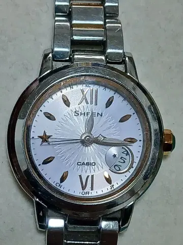 CASIO SHEEN 셉터 솔라 손목시계