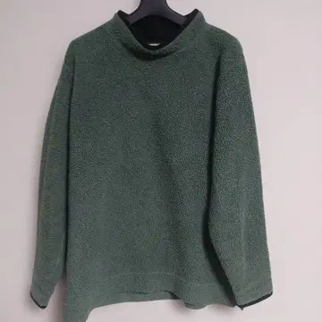 90s L.L.Bean 보아 플리스 모크넥 풀오버 M