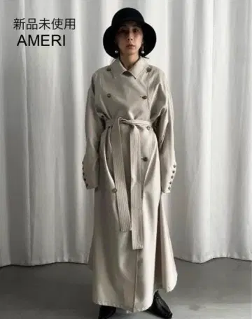 미사용 AMERI WAVE FRONT OVER COAT