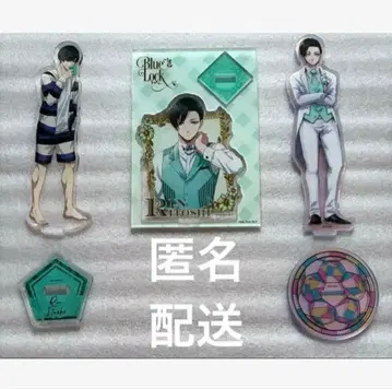 이토시 린 아크릴 스탠드 블루 록전 빈티지 TSUTAYA