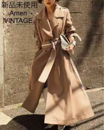 미사용 Ameri VINTAGE PASSCODE LINE COAT