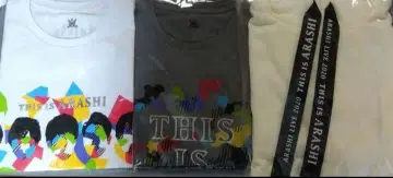 아라시 THIS IS ARASHI 라이브 후드티 셔츠