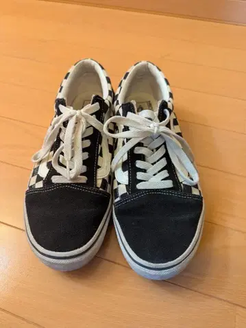 Vans 올드스쿨 체크 무늬 스니커즈