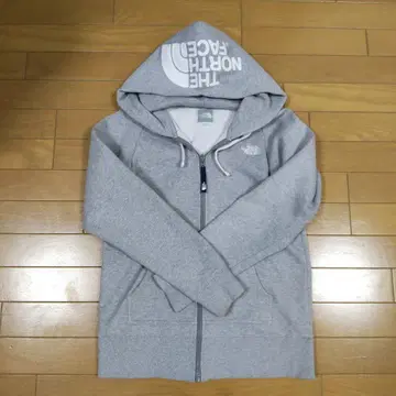 THE NORTH FACE 그레이 풀 지퍼 후디 L